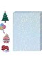 3inch broken50 Broken Glass stlye2.9×4.1 inch 50 Sheets Holographic Sticker Paper Glitter Clear Hol - 7
