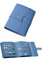Earring Holder Organizer with Foldable Design - Portable Leather Travel Earring Case