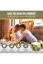 SHOPPING VIBES Soy Wax Aromatherapy Candle Set of 4 (Lemon - Cherry - Berry - Coconut) - 3