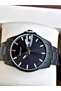 Black Color Steel Band Men's Wristwatch with Calendar - 2
