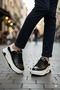 Lifestyle Trend Women's High Sole Sneaker Shoes