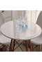 20cm x 30cm Transparent A4 Clear Transparent PVC Fabric Soft Glass Cloth Waterproof Crystal DIY Film - 6