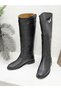 26K5366 Solely Women's Flat Boots with Buckle Detail - 4