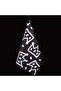 MULTI Stylish Black and White Geometric Print Golf Towel - Super Absorbent- Perfect Gift for Golfer - 2