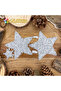 Beautiful Christmas Stars Lace Hollow Metal Cutting Dies Scrapbooking Decorative Embossing - 4