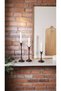 Honwor Vintage Candle Holder Set of 3, Decorative Metal Pillar Candlesticks - 3