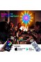 Smart Firework Lights Indoor App & Remote RGB Color Changing LED Strip (Small) - 6
