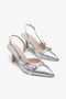 Recca Women's Heeled Shoes - Silver - 2