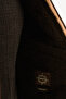 Faux Leather Slim Fit Men's Coat with Fur Inside, Side Pocket and Zipper Beige - 39652.25K - 7