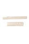 1Set Guitar Parts 6 String Classical Guitar Bone Bridge Saddle And Nut Ivory Set Real Bone - 7