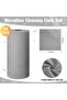 50 Pack Thickened Microfiber Cleaning Cloth Roll Tear-Away Towels 12 x 12 inch Reusable - 2