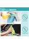 8-Pack Microfiber Cleaning Cloths (30x30 cm) - Super Absorbent, Reusable, Lint-Free - 5