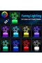 3D Football Night Light, 16-Color LED with Remote, Soccer Themed Kids Lamp - 6