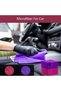 Microfiber Cleaning Cloths - Pack of 8 (30x40 cm) Red/Purple - 4