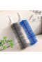 4-Piece Cobweb Duster Set - Bendable Microfiber Fan Dusters (2 Grey, 2 Blue) - 8