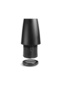 wine bottle cooler, plastic, black - 2