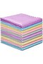 Nanoscale Cleaning Cloths, 10 pcs Fish Scale Microfiber (30x30cm, Random Color)