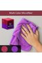 Microfiber Cleaning Cloths - Pack of 8 (30x40 cm) Red/Purple - 7