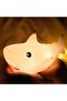 Shark Night Light for Kids - 7-Color USB Rechargeable Silicone Night Lamp, BPA Free - 8