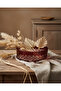 Verre Series Red Sandra Decorative Presentation Bowl - 2