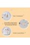 Halloween Cute Ghost Night Light for Kids - Squishy Silicone, Touch LED, Dimmable, Timer - 6