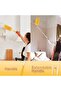 Heavy Duty Duster Refills Compatible with Swiffer – 60 Refills + 3FT Extended Handle - 3