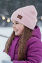 Children's Knitwear Beanie – 100% Acrylic, Winter Warm Beanie Model, Ages 1-8 - 6