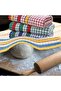 Kitchen Towels - Super Absorbent 90% Cotton 10% Polyester, 8-Pack (Assorted) - 2