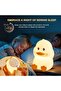 LED Silicone Duck Night Light — Touch Sensor, Rechargeable, Seven-Color - 4