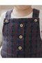 Unisex Striped Overall Jumpsuit Farmer Style | High Quality Cotton Strappy Baby and Children's Clothing - 4