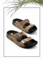 Orthopedic Double Buckle Esem Bahama Comfortable Lightweight Slippers - 4