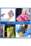 6 Pack Microfiber Cleaning Cloth – Multi-purpose Kitchen & Car Towels (Multi-coloured) - 2