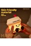 Rechargeable Silicone Bubble Milk Cup Night Light, 3-Level Dimmable Soft Glow Bedside Lamp - 6