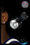 8 mm Solitaire Earring with Strong Magnet |   316L Black Steel |   Fake Earrings Without Holes |   Male Female |   1 Piece - 2