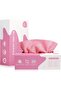 Microfiber Cleaning Cloth Rags in Two Box (40 Count), 7.9" x 7.9" (Pink)