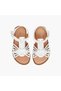 Girls Hook and Loop Strap Sandals - 2