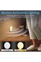 LINÉOCT Motion Sensor Stair Lights Indoor 4-Pack, Rechargeable Wireless, Magnetic Mount, Dimmable - 2