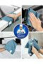 Microfiber Cleaning Cloth, Pack of 15, Light Teal, 30 x 30 cm - 6