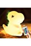 Kids Night Light Silicone Dinosaur Color Changing Lamp