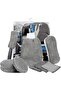 9-Piece Microfiber Car Cleaning Kit (3 Towels, 3 Applicator Pads, Sponge, Mitt, Wheel Brush)