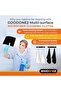 Microfiber Cleaning Cloth 40x40cm 400gsm - Black 12 Pack - 3