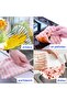 5 Multi-Color Kitchen Cleaning Cloths – Super Absorbent & Quick-Drying Chevron Microfiber Dish Clo - 4
