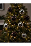 8 cm – Brown Matte Shiny Christmas Ball Ornament Disco Ball 6 Pieces Decorative Tree and Party Ornament - 2