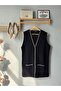 Large Size Patterned Sleeveless Mother's Vest - 6