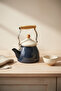 Nostalgia Wooden Handle Kettle Dark Gray - 6