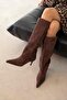 Penka Women's Suede Boots Brown
