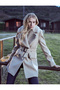X Selected by Şahika Ercümen - Faux Fur Collar Coat with Double-Breasted Belt and Pockets