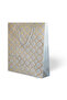 26X32X10 cm -Luxury Silver Foil Printed Geometry Themed Cardboard Gift Bag Shopping Bag - 4