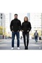 Unisex Plush Lamb Wool Teddy Fleece Sweatshirt / High Collar Half Zipper Borg Jacket - 4