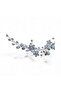 Hair Bridal Crown with Beads and Stones - 2